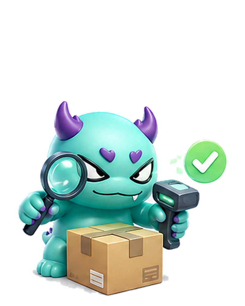 Quality Inspection — Pikobuy mascot